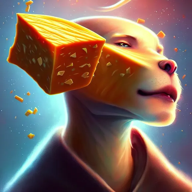 Prompt: epic professional digital art of 🧀🦤, best on artstation, cgsociety, wlop, Behance, pixiv, astonishing, impressive, cosmic, outstanding epic, stunning, gorgeous, much detail, much wow, masterpiece.