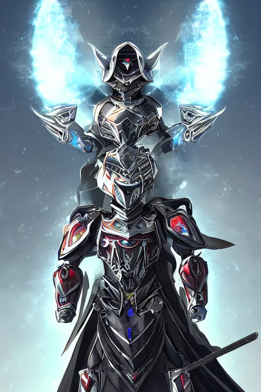 Image similar to helmet armor guardian destiny in witch queen illumination ray tracing hdr fanart arstation by sung choi robot ninja mask and eric pfeiffer and gabriel garza and casper konefal