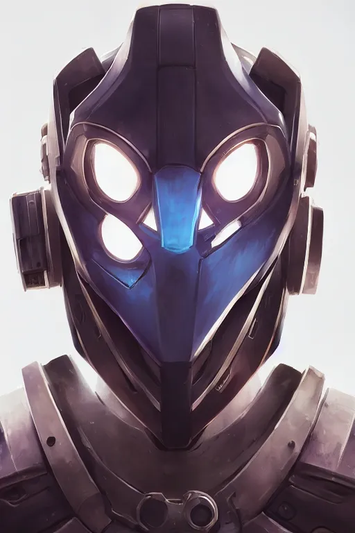 Image similar to epic mask helmet robot ninja portrait stylized as fornite style game design fanart by concept artist gervasio canda, behance hd by jesper ejsing, by rhads, makoto shinkai and lois van baarle, ilya kuvshinov, rossdraws global illumination radiating a glowing aura global illumination ray tracing hdr render in unreal engine 5