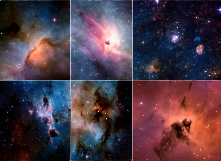 Image similar to james webb space telescope images, telescope imagery of the carina nebula, andromeda, void black, jwst 8 k wallpaper