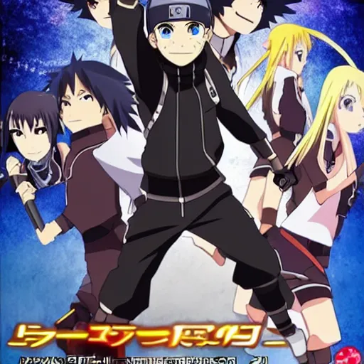 Image similar to Teen Naruto in Sword Art Online Movie Adaptation