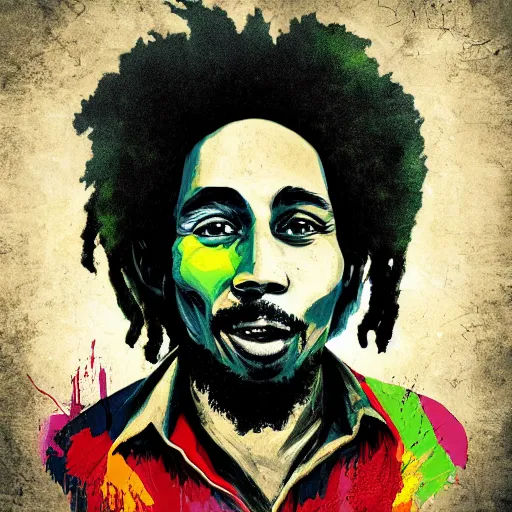 Image similar to Bob Marley as a tree, deep colors, high details, photrealistic, trending on artstation, award winning, deviant art,