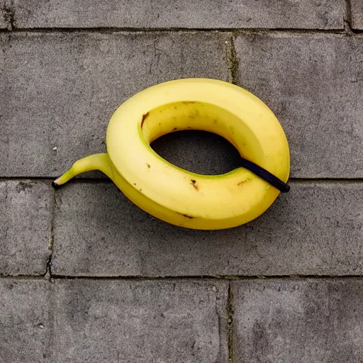 Prompt: a banana snake