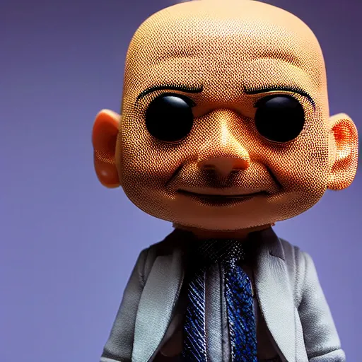 Image similar to “ very very intricate photorealistic photo of a jeff bezos funko pop, detailed studio lighting, award - winning crisp details ”