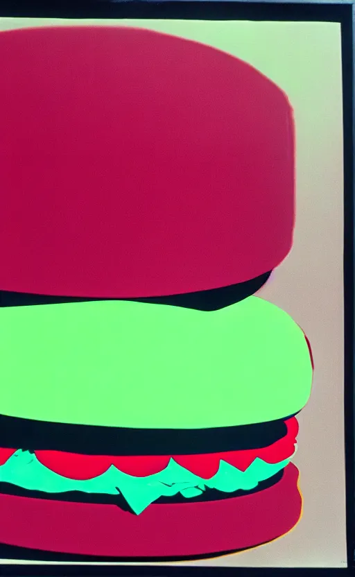 Image similar to A Big Mac, by Andy Warhol, 8k