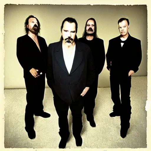 Image similar to faith no more