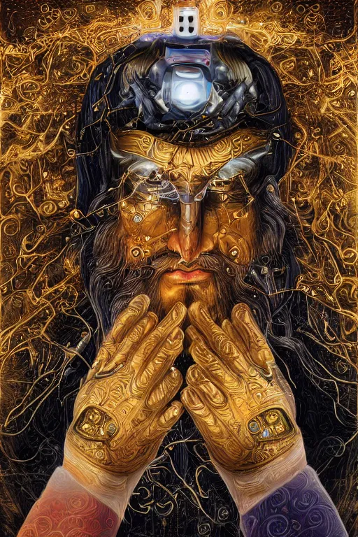 mythological odin all father supreme God of thunder