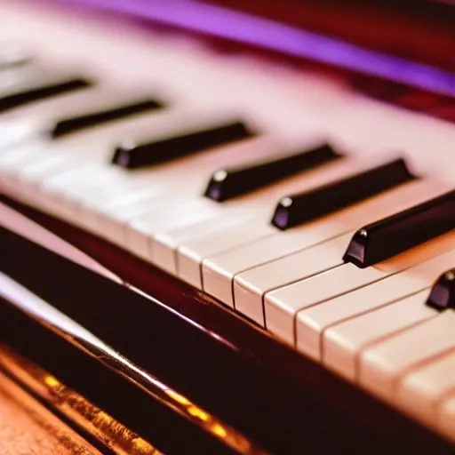 Prompt: twelve fingers playing the piano, extreme close up, 3 5 mm, sharp, in focus, award winning