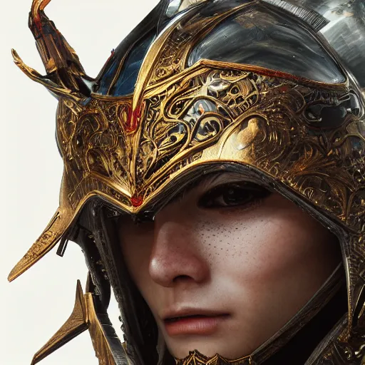 Prompt: portrait art of 8k ultra realistic knight, detailed intricate ornate armor made of cherry wood, organic, full of colour, cinematic lighting, battered, trending on artstation, 4k, hyperrealistic, focused, extreme details,unreal engine 5, cinematic, masterpiece, art by ayami kojima