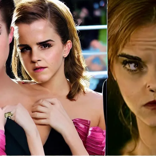 Image similar to Jojo's Bizarre Emma Watson