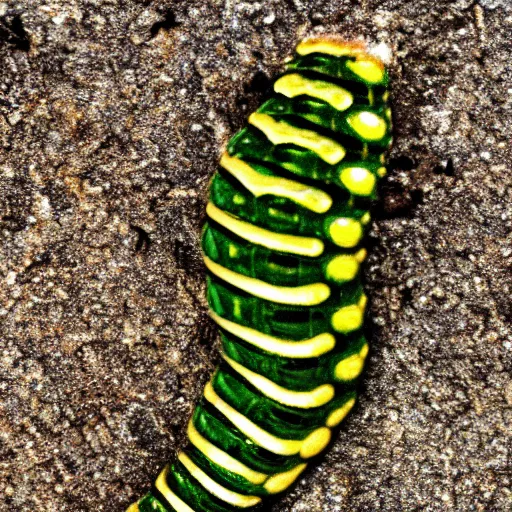 Image similar to centipede with human feet, macro, nature