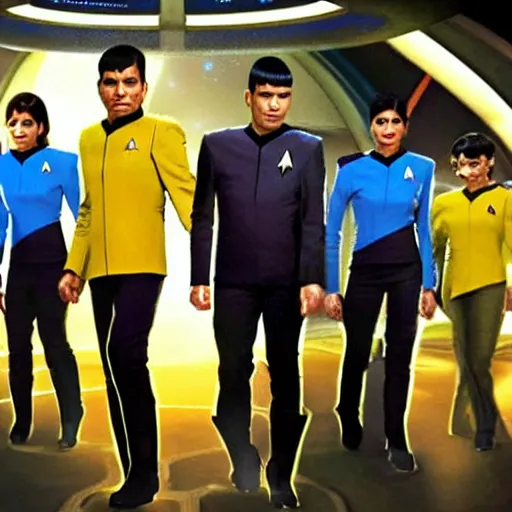 Prompt: star trek india