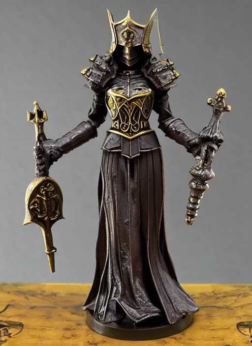 Image similar to 80mm, resin detailed model figure of Alchemy Imperial Princess knight gothic bronze