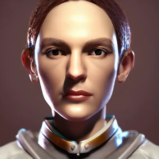 Prompt: [cool NFT CEO portrait, artstation, unreal engine]