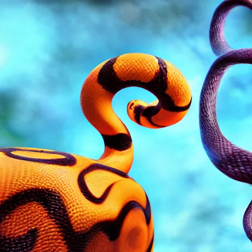 Image similar to national geographic photo of arbok, pokemon in the wild, intricate, portrait, 8 k highly professionally detailed, hdr, award winning