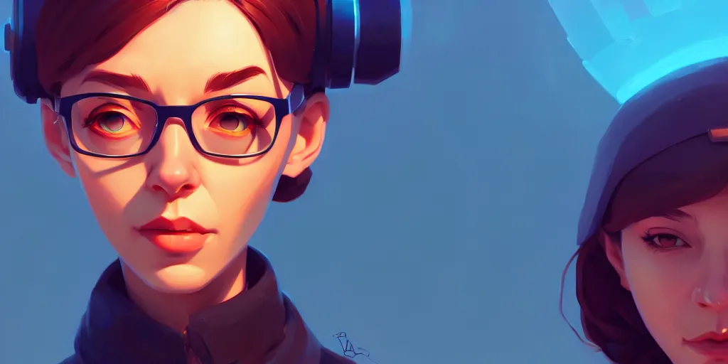 Image similar to low angle portrait of the fauci scientist , tepainting concept Blizzard pixar maya engine on stylized background splash comics global illumination lighting artstation lois van baarle, ilya kuvshinov, rossdraws