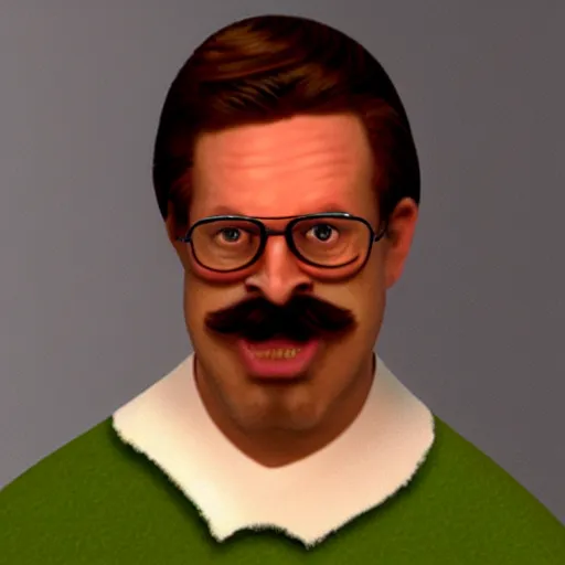 Prompt: Ned Flanders in real life