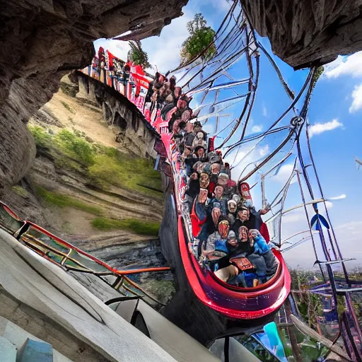 Image similar to just an incredible attraction, a ride on which only the most daring dare. but after visiting such an attraction, emotions will definitely stop for life