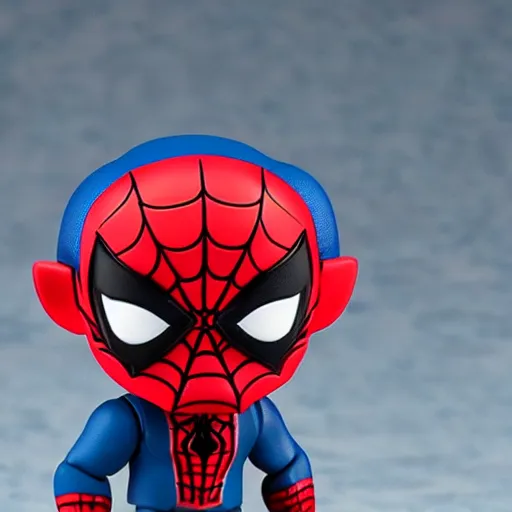 Prompt: spiderman nendoroid