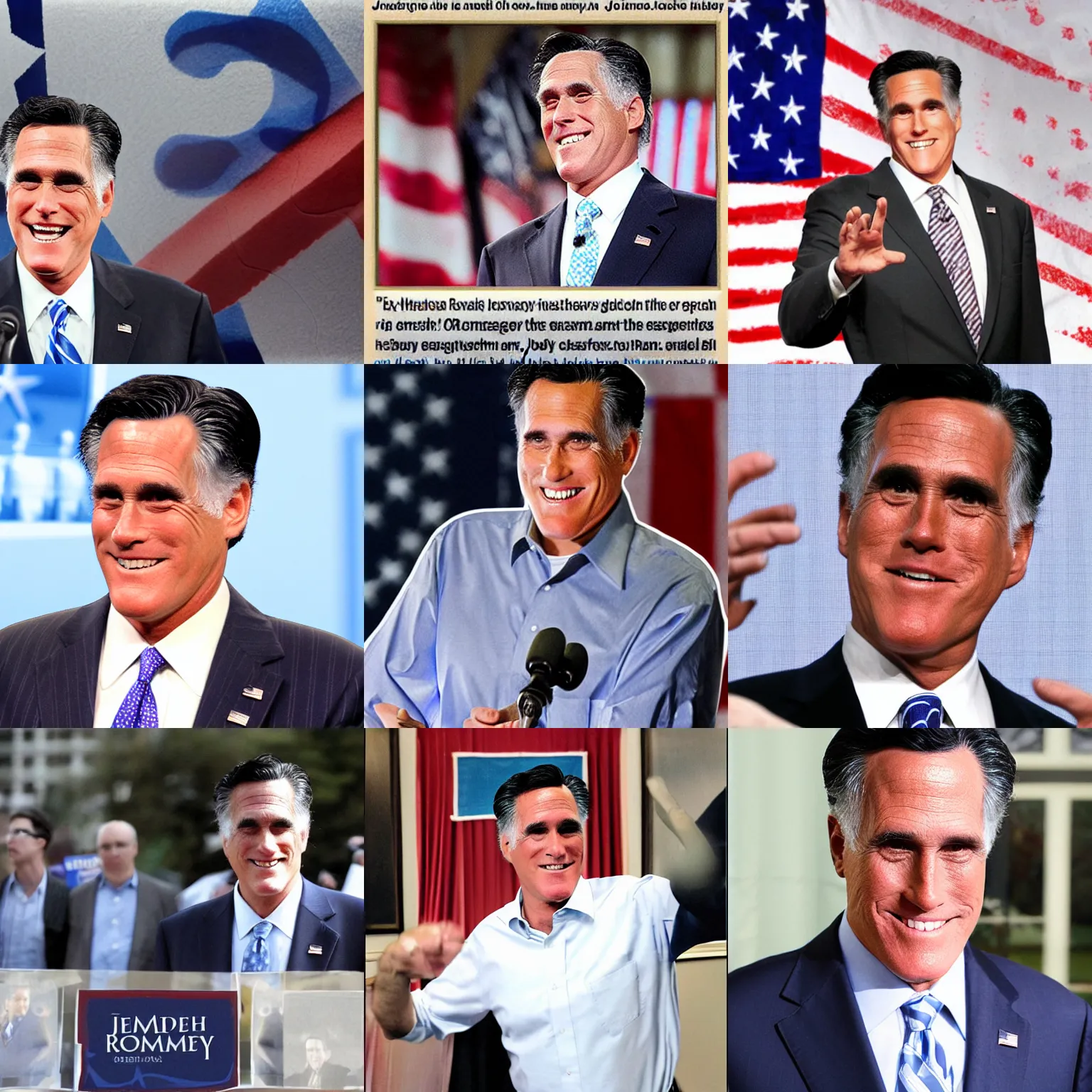 Prompt: jewish mitt romney