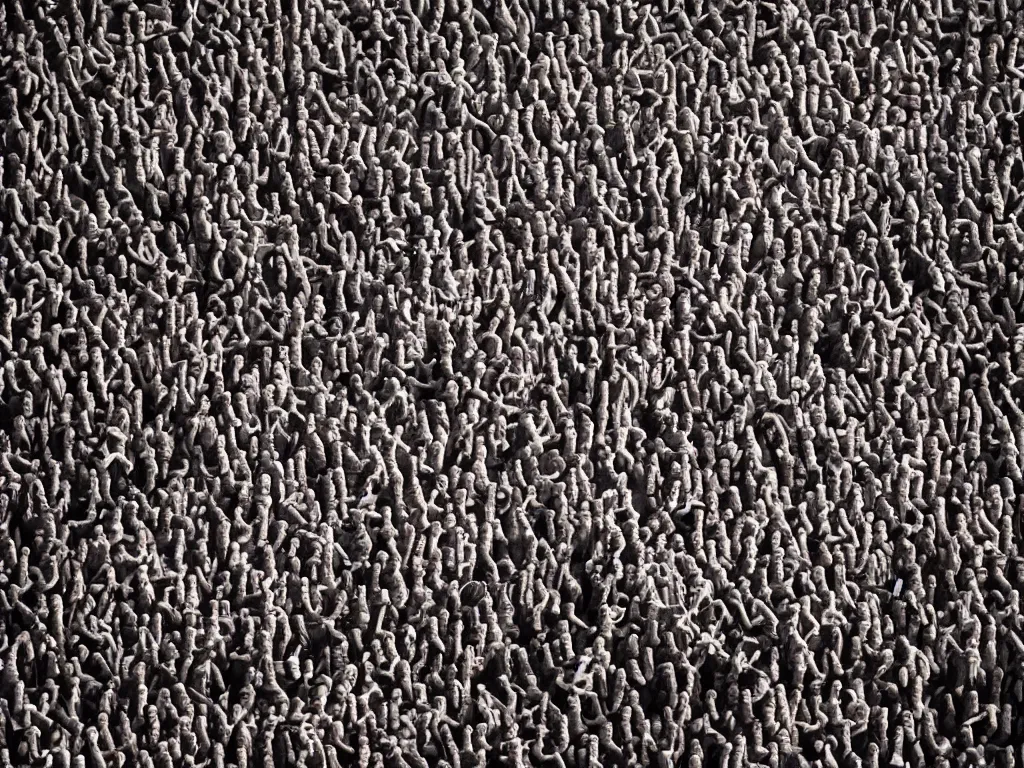 Image similar to 10,100 humans in agony