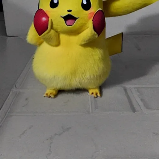 Prompt: if Pikachu were a real animal,f22