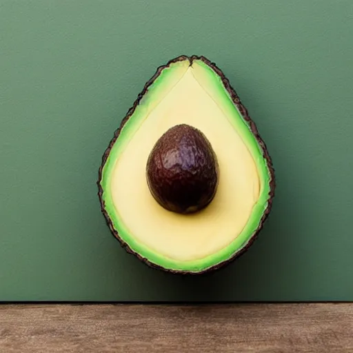 Image similar to avocado backpack, studio display, brilliant design