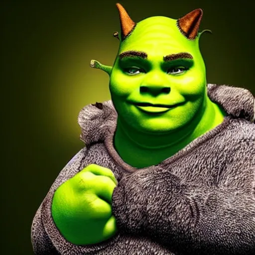 a cat dressed as Shrek | Stable Diffusion | OpenArt
