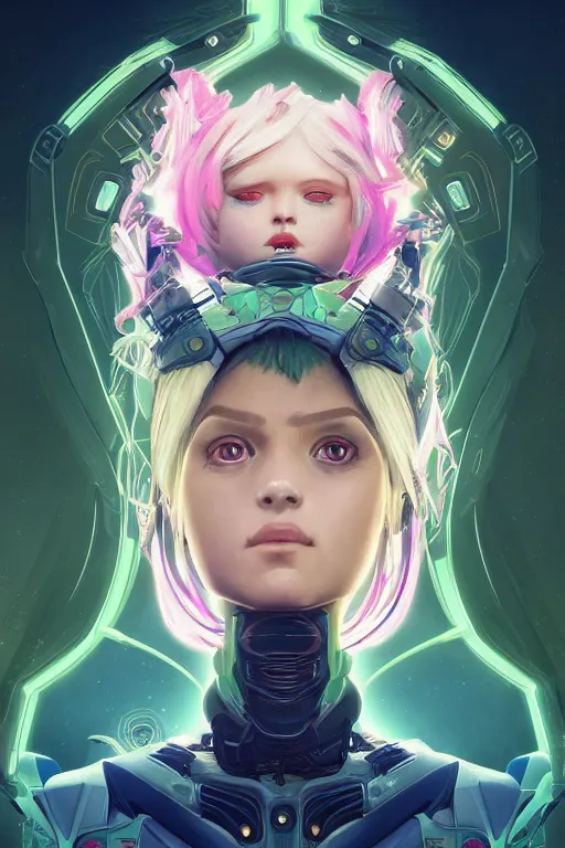 Prompt: symmetry!! portrait of buttercup power puff girl! alien in the style of horizon zero dawn, machine face, intricate, elegant, highly detailed, digital painting, artstation, concept art, smooth, sharp focus, illustration, art by artgerm and greg rutkowski and alphonse mucha, 8 k