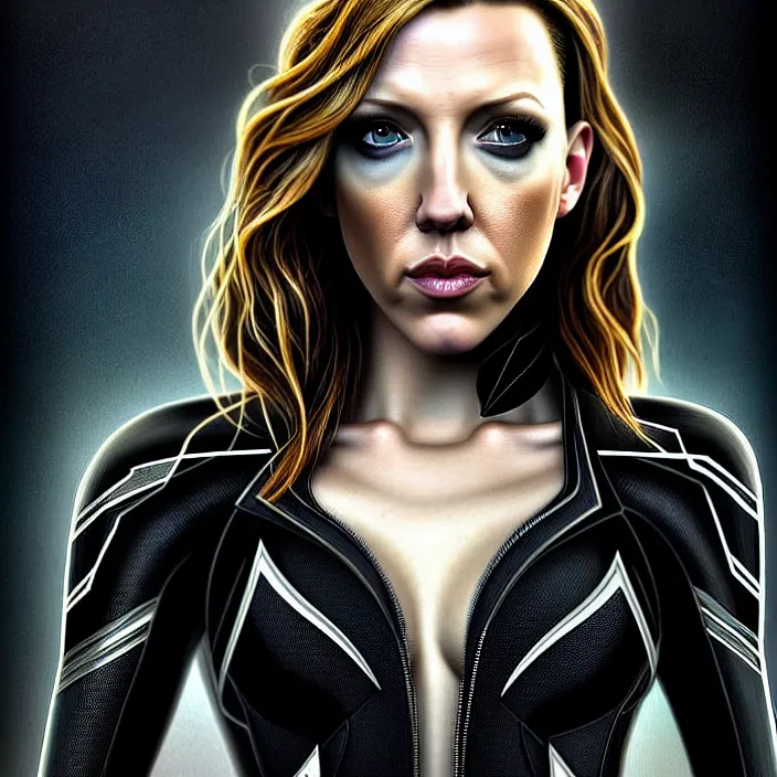 Prompt: epic professional digital art of katie cassidy as black widow painted, intricate, detailed, detailed, by leesha hannigan, wayne haag, reyna rochin, ignacio fernandez rios, mark ryden, iris van herpen, hdr, epic, stunning, gorgeous, much wow, cinematic, masterpiece