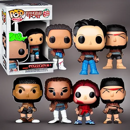 Image similar to movie predator funko pops