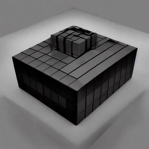 Image similar to black cube cult