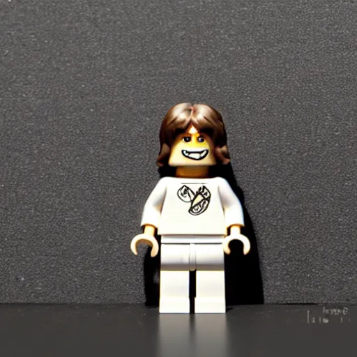 Image similar to John Lennon, minifigure, hyperrealistic, photos, Flickr