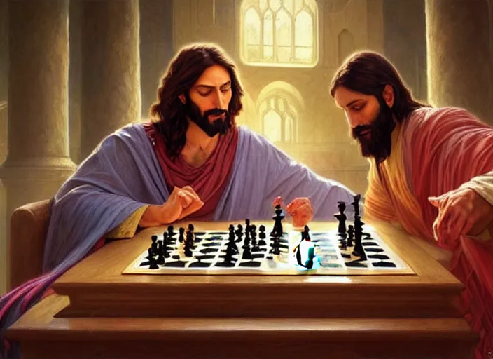 Watch a chess grandmaster's soul leave his body as he witnesses a trained  chess player get checkmated in 6 moves by bootleg Jesus :  r/WatchPeopleDieInside