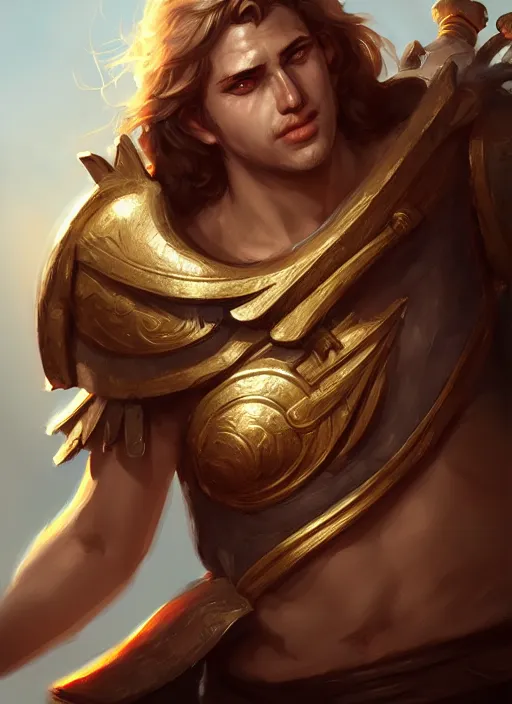 Image similar to alexander the great, lol style, highly detailed, artgerm, cushart krenz, zeronis, trending on artstation, soft light, sharp edges, illustration, character design, concept art