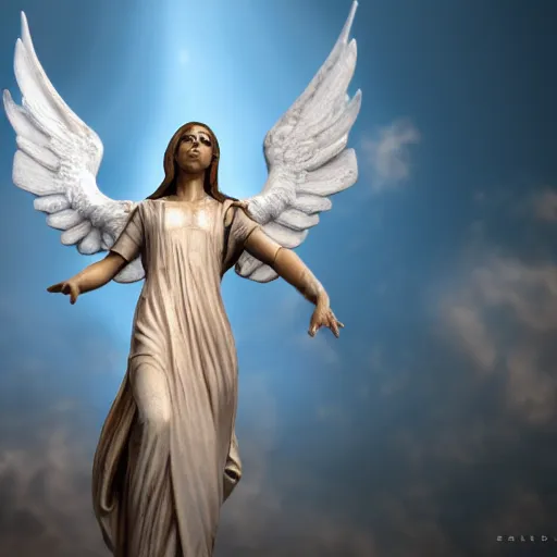 Prompt: biblically accurate angel highly detailed, dramatic lighting, cinematic, 4k