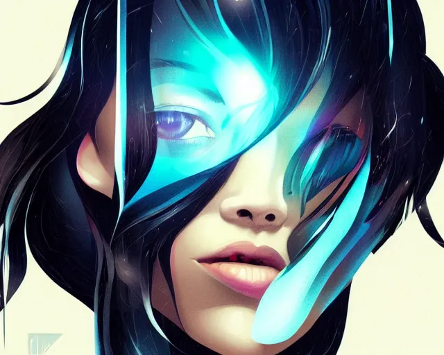 Image similar to lighting, a simple vector based illustration, by ross tran, artgerm, surrealism