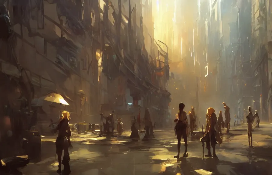 Image similar to greg manchess concept art of a the timepunk spork dimension, key visual, ambient lighting, highly detailed, digital painting, artstation, concept art, sharp focus, by makoto shinkai and akihiko yoshida and hidari and wlop and greg rutkowski