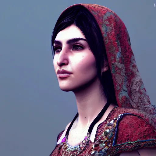 Image similar to afghan women, perfect faces, highly detailed, artstation, concept art, smooth, unreal engine 5, 8 k, masterpiece