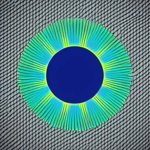 Image similar to logo design the sun, abstract, geometrical