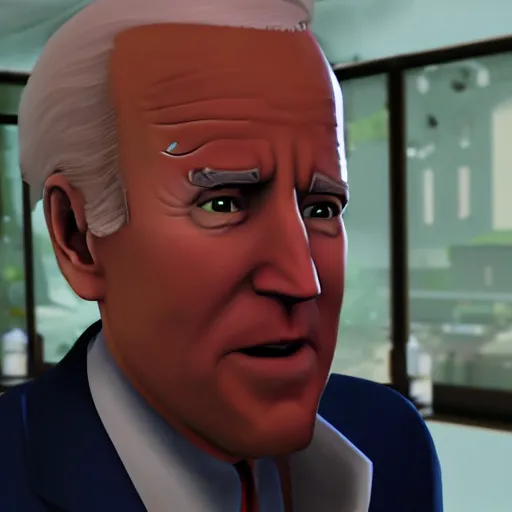 Prompt: joe Biden in tf2, cinematic, 8k