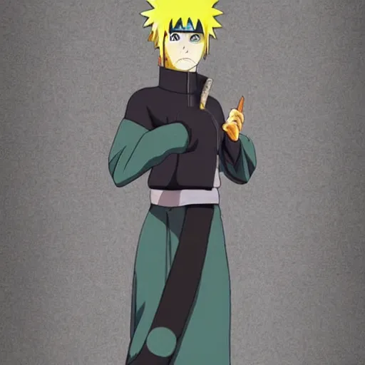 Prompt: naruto as a woman