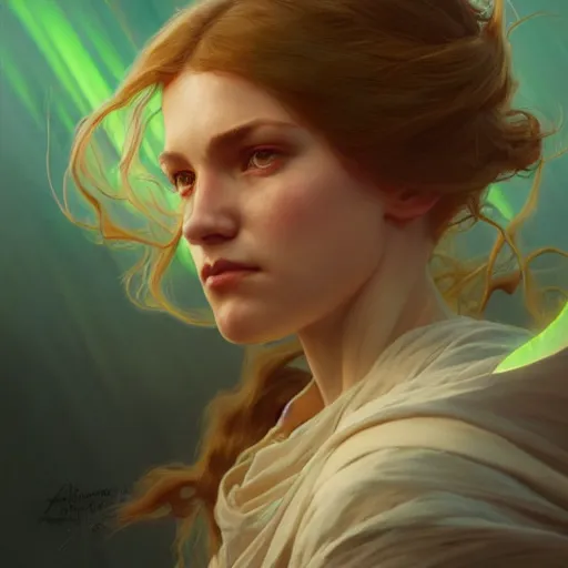 Image similar to aurora, child of hatred, highly detailed, digital painting, artstation, concept art, smooth, sharp focus, illustration, Unreal Engine 5, 8K, art by artgerm and greg rutkowski and alphonse mucha