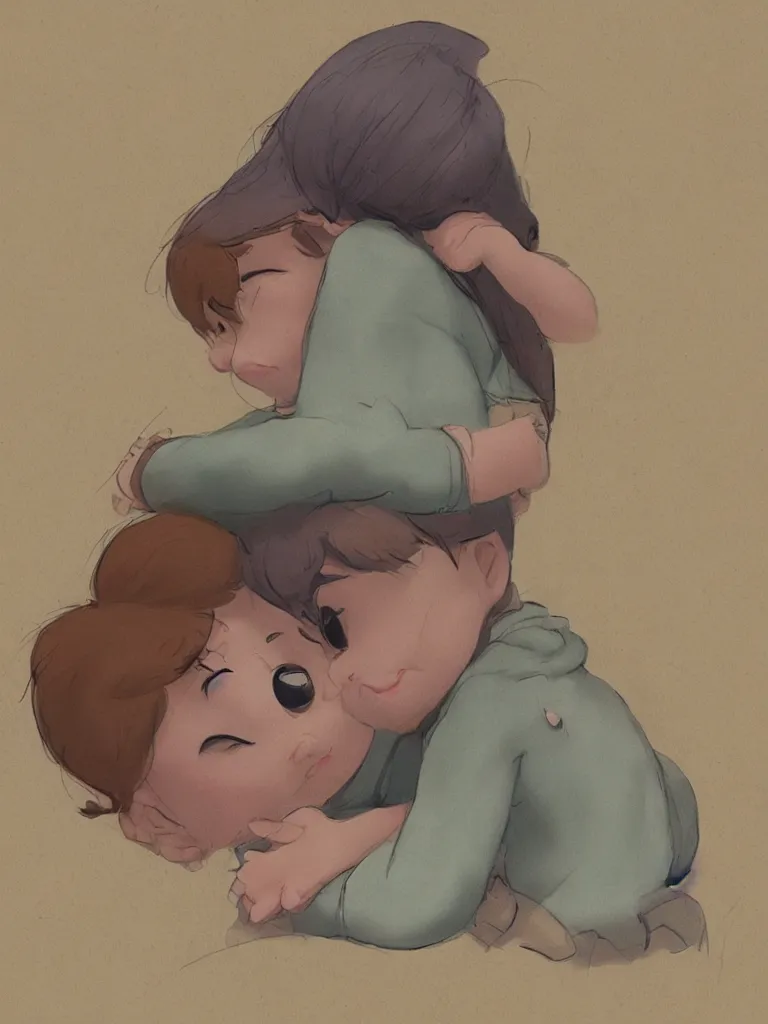 Image similar to tenderness by disney concept artists, blunt borders, rule of thirds