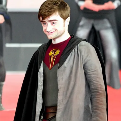 Image similar to Daniel Radcliffe as a Sith Lord