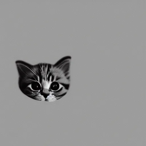 Image similar to very tiny kitty, electron microscope photography