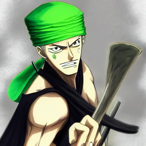 ArtStation - Zoro Wano - One Piece