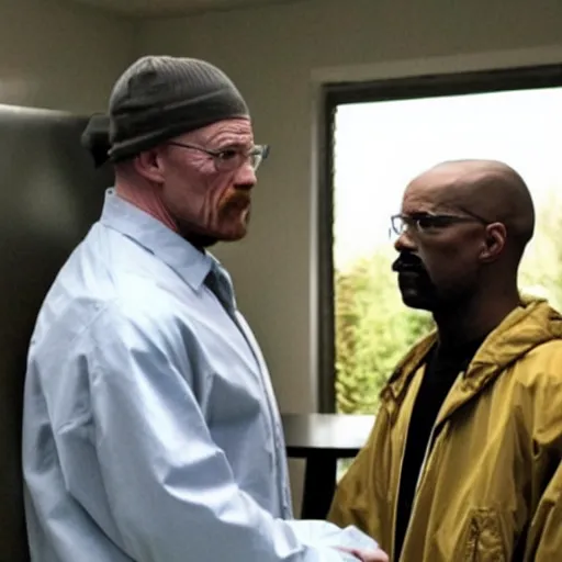 Image similar to walter white meets walter black, his african american version