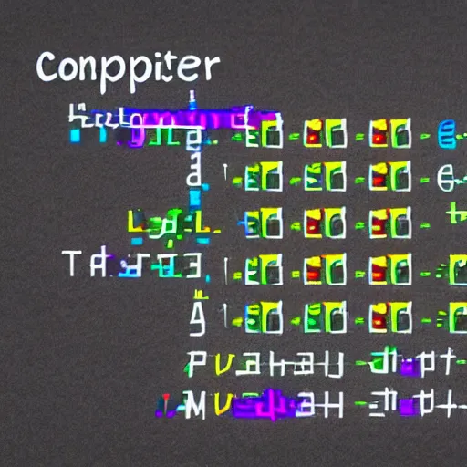 Image similar to a computer running code