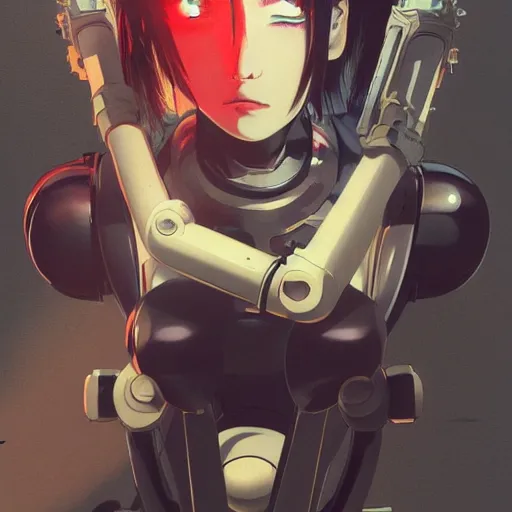 Image similar to anime helivopter | | very anime, realistic shaded robotic parts, fine details. anime. realistic shaded lighting poster by ilya kuvshinov katsuhiro otomo ghost - in - the - shell, magali villeneuve, artgerm, jeremy lipkin and michael garmash, rob rey and kentaro miura style, trending on art station